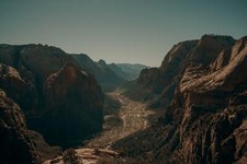 Landscape nature rocks Custom Gaming Mat Desk