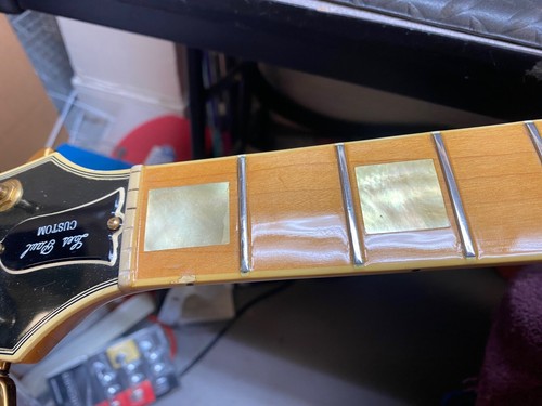 1977 Gibson Les Paul Custom Natural Maple Fingerboard - All Original w/ VIDEO - Picture 21 of 24