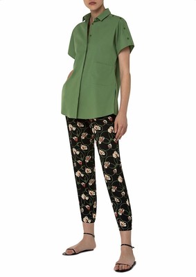 Akris Punto Mimi Poppy Dot Pants Size 10US MSRP $695
