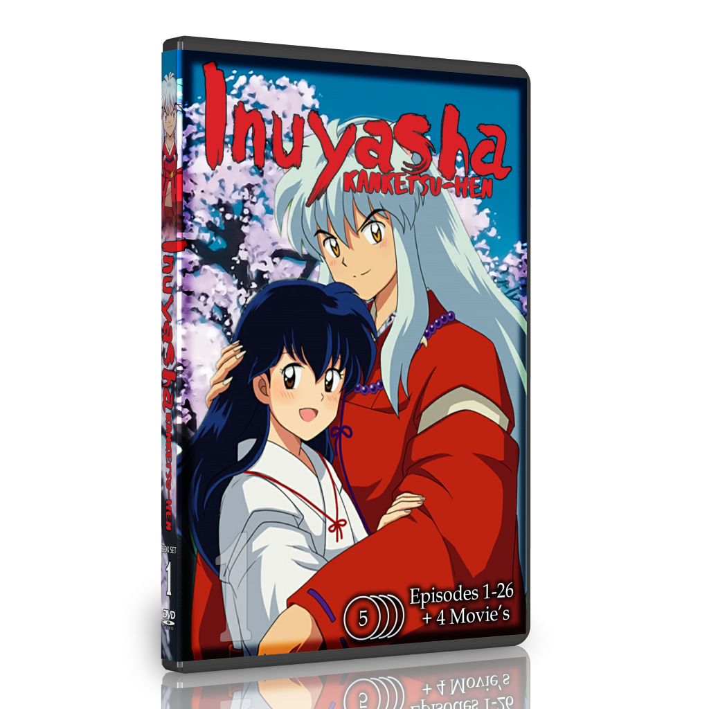 DVD Anime InuYasha: Kanketsu-hen (The Final Act) + 4 Movie w