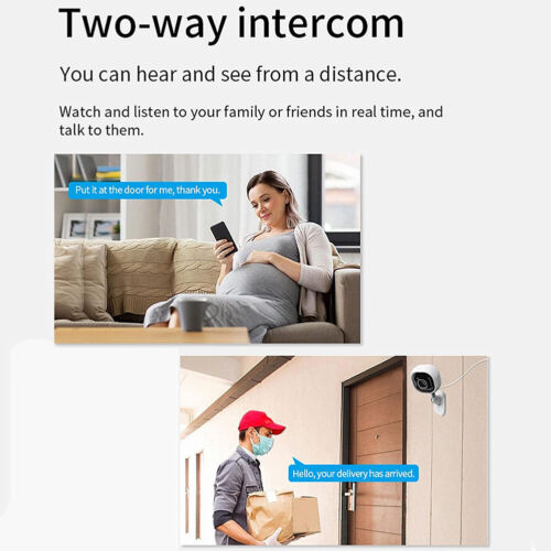 1080P IP 2.4G Camera Wireless WIFI Outdoor CCTVHD PTZ Smart Home Security IR Cam - Picture 2 of 28