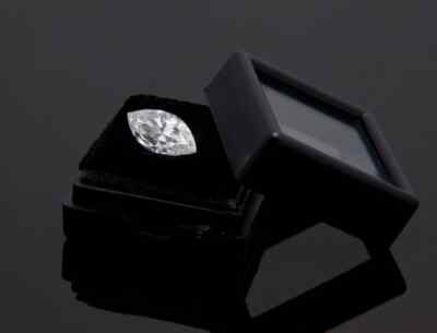 1 CT Natural White Diamond Marquise Cut VVS1 D Grade Certified G31