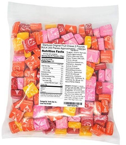 Obstkausnacks 2 Pfund GROSSPACKUNG 200 Stück ca. - FRISCH - Bild 7 von 7