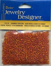 Darice Orange Spool of Pearls