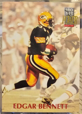 1992 Pro Set Power Edgar Bennett RC #310 Green Bay Packers