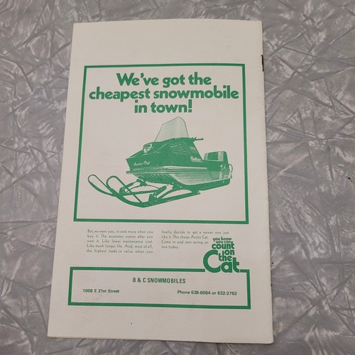 Vintage March 1972 NCO Open Mess Warren AFB Wyoming Magazine Booklet Club News - Picture 9 of 10