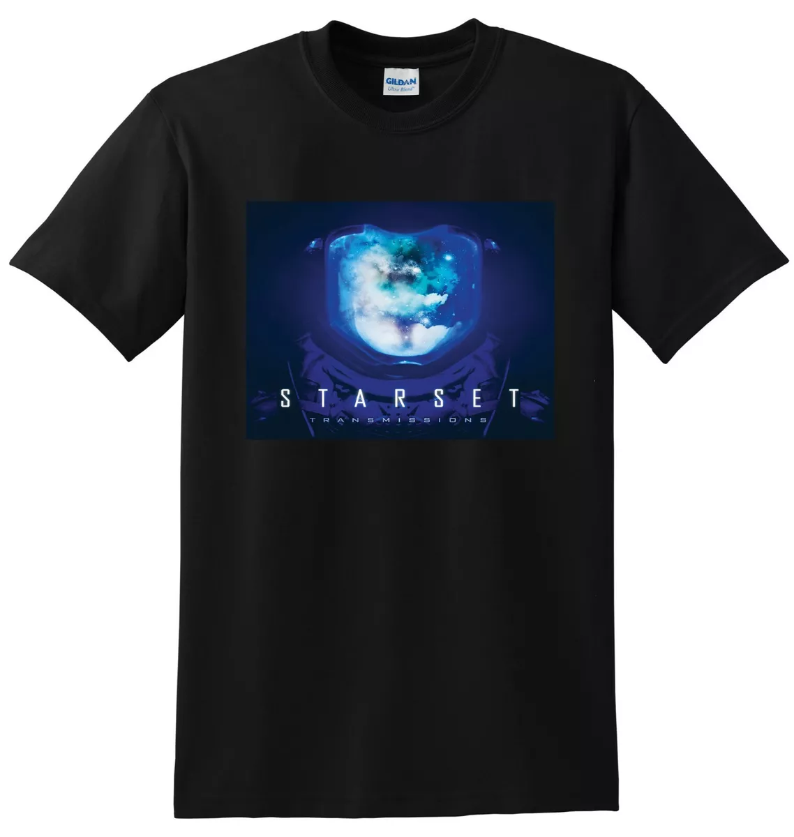 STARSET T SHIRT transmissions vinyl cd cover SMALL MEDIUM LARGE or