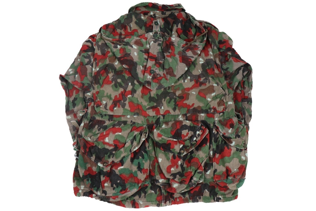 ジャケット・アウター Swiss Army M60 Alpenflage Field Jacket Medium- Swiss Army M70 Alpenflage Parka Field Jacket Military