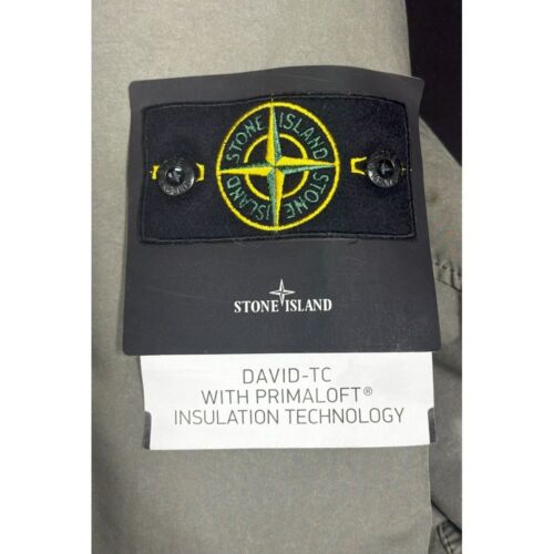 Stone Island NWT Logo Patch Mid-Length Parka in Green Size XXL MSRP $1325 - Picture 10 of 10