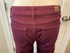 Paige Anthropologie "Sweet Wine" Purple "Vergudo Ultra Skinny” Jeans, Size 27 — photo 5
