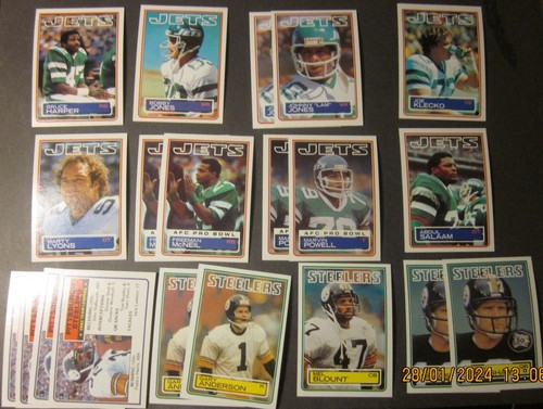 1983 Topps Football Singles(1-396) NM-MT Pick, Choose, Complete Your Set-Updated - 第 239/251 張圖片