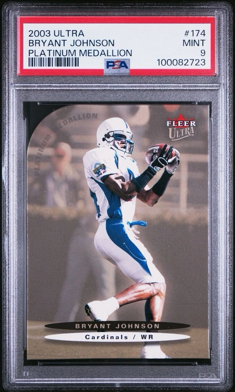 Bryant Johnson Ultra #174 Platinum Medallion