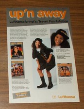 Seltene Werbung LUFTHANSA up'n away Mr. President Song Dancefloor Meat Loaf 1994
