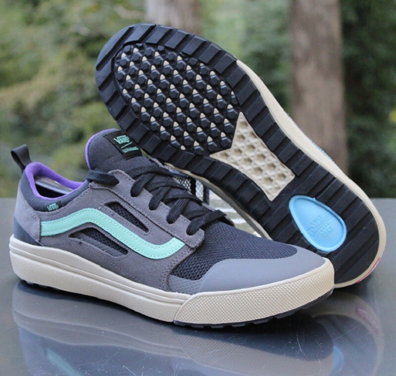 VANS UltraRange 3D Grey/Purple/Green Low Surf Skate Hiker