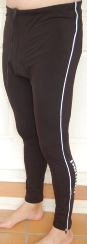 Jaggad Long Cycling Fleece Tights Knick Pants Bike Mens Ladies S M L XL XXL #96 - Picture 1 of 8