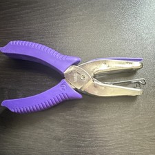 McGill 1/8" Purple Hand Punch Scrapbooking Paper Punch Tool