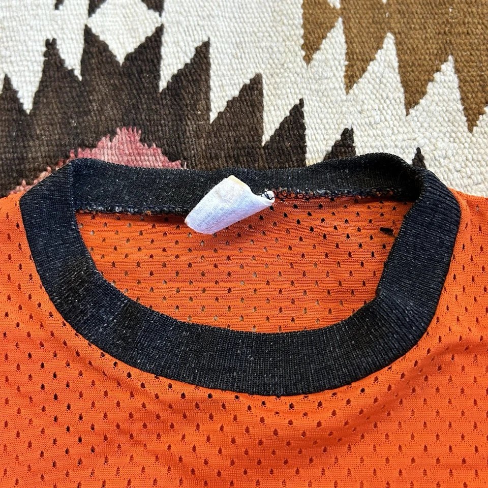 Camiseta Bebê Vintage Anos 70 Malha Suziki Motocross Jersey - Laranja - Imagem 3 de 4