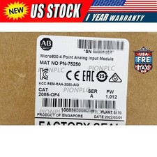 New Allen Bradley 2085-OF4 Micro800 4 Analog Output Module 2085OF4