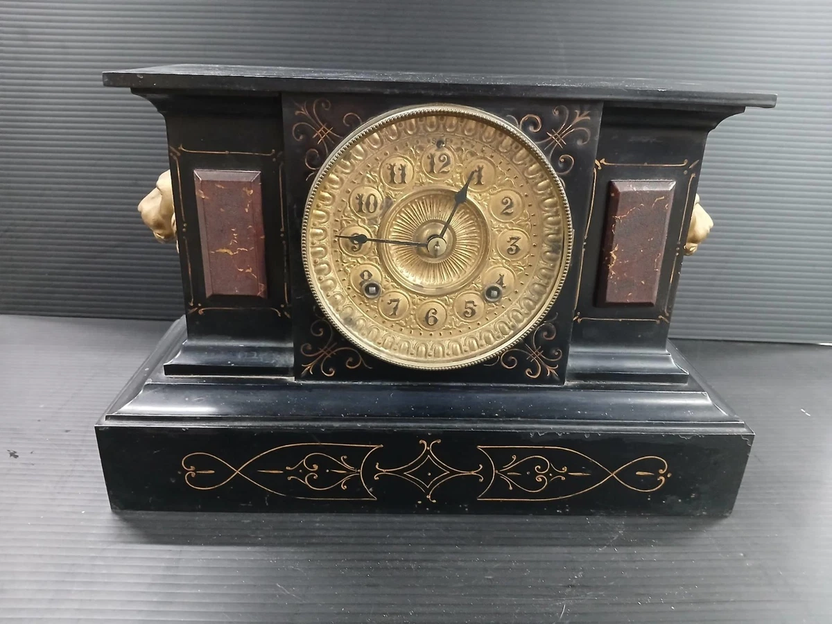 Ansonia Clock Key In Collectible Shelf & Mantel Clocks (Pre-1930