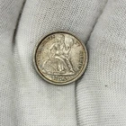 1876-CC 10c Seated Liberty Silver Dime Philadelphia Ten Cent US Coin BETTER DATE