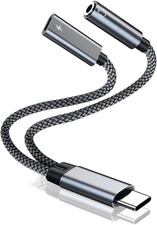 USB C to 3.5Mm Headphone Adapter, USB C to 3.5Mm Headphone Jack with PD 60W Fast