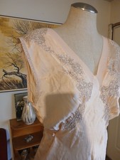 Vintage Dull Pink Slip Dress L