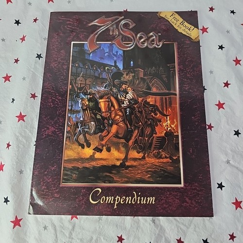 7th Sea Compendium RPG AEG 7004 SC - Picture 1 of 3