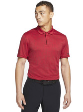 Nike Dri-Fit Mens Tiger Woods ADV Digital Camo Polo Various Sizes CU9528 677 Red
