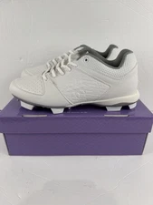 RIP-IT Diamond White Softball Cleats - Women’s Size 9