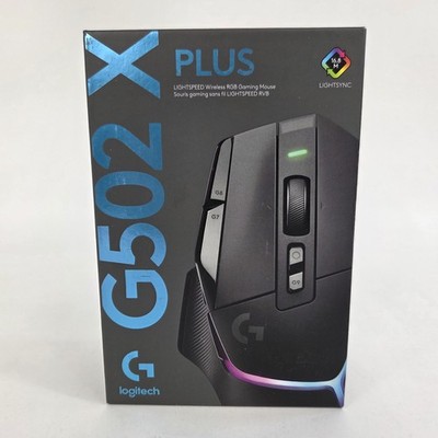 Logitech G G502 X Plus Lightspeed Wireless RGB Gaming Mouse - Black