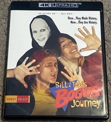 Bill & Ted's Bogus Journey 4K Ultra HD Blu-Ray 1991 2 Disc Set Shout Factory
