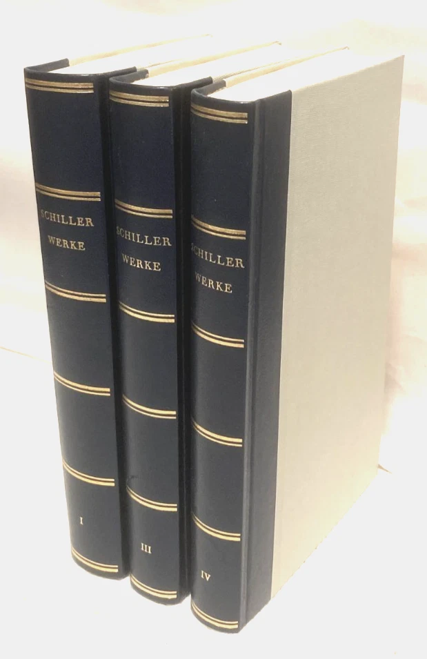 Friedrich Schiller Antiquarian & Collectible Books in German for