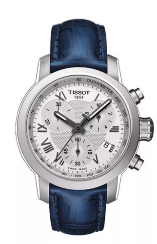 TISSOT PRC 200 Chronograph Silver Dial Ladies Watch T055.217.16.033.00