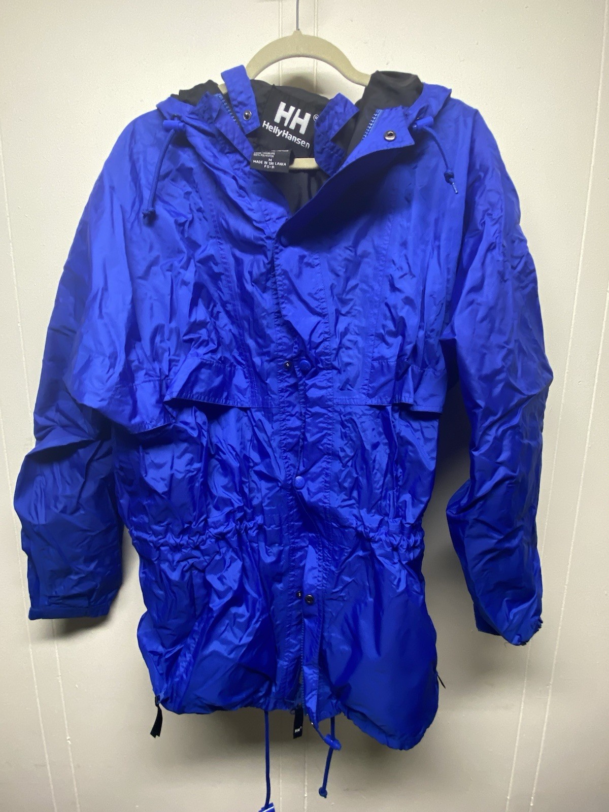 Helly Hansen Windbreaker Rain Jacket Zip Hooded S… - image 2
