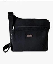 Baggallini Bagg  Crossbody Bag Black  Water Resistant Nylon NWT $85