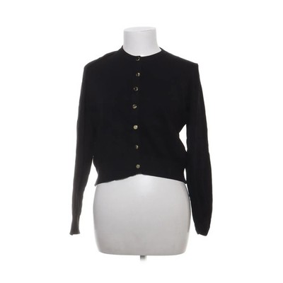Lefties, Strickjacke, Damen, Größe: M, Schwarz, Einfarbig, Feinstrick #Pbw