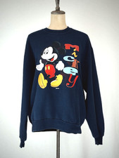90's Vintage Mickey Mouse Unlimited Disney Crewneck Sweatshirt 0129 LARGE