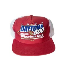 Vintage NASCAR 1994 Daytona 500 Winston Cup Snapback Hat Made In USA Cap New