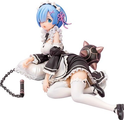 Chara-Ani ReZero Rem 1/7 Figur ABS PVC Metall Neu
