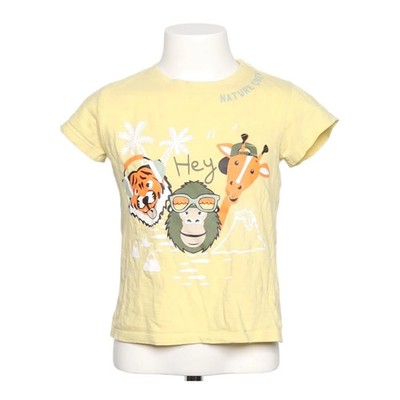 Identic Nature, T-shirt, Größe: 104, Gelb/Mehrfarbig, Baumwolle, Print #kCz