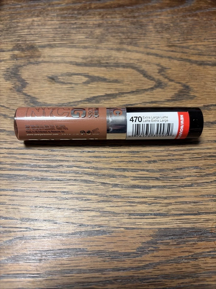 NYC Big Bold Lip Gloss # 470 EXTRA LARGE LATTE Large Brand New. Sealed. - Image 4 of 4