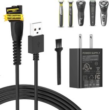 5V UL Charger for Philips Norelco Oneblade 360 2000 Series QP2724 X3001 X3052, R