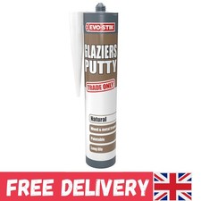 Glaziers Putty Natural - 280ml - Gun Grade Acrylic Glazing Putty