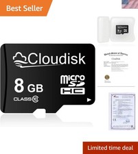 Versatile 8GB Micro SD Card - Compatible with Smartphones, Cameras, Drones