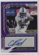 2022 Leaf Pro Set Metal Purple Wave /25 Chris Rodriguez Jr #PA-CRJ Auto 1fm2