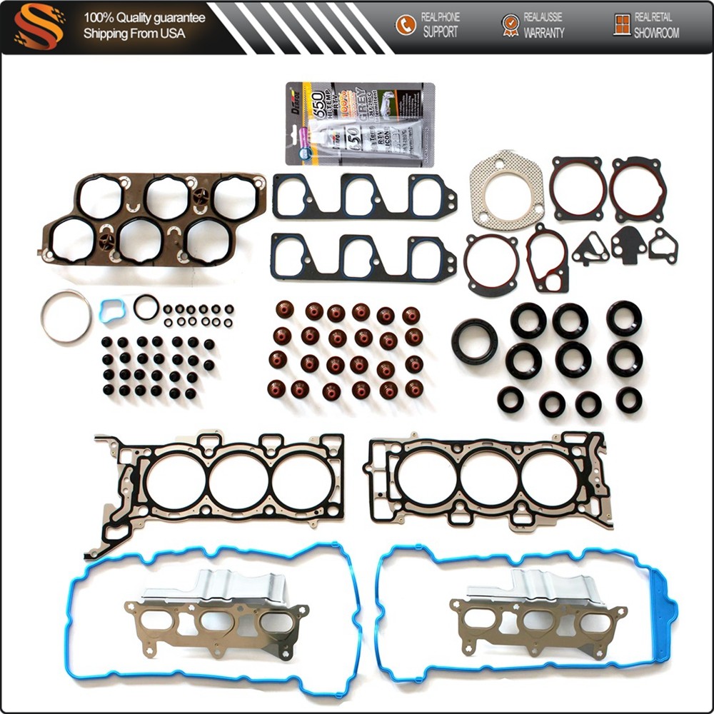 Head Gasket Set Fits 2008 2009 2010 Saturn Vue 3.6L V6 DOHC VIN 7 Wholesale