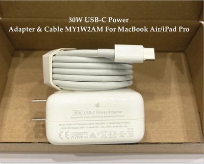 OEM 30W USB-C TypeC Power Adapter Charger for MacBook Air iPhone 11 12 Pro NEW