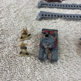 Vintage Micro Machines Military Battle Zones Thunder Crossing Playset Near Compl