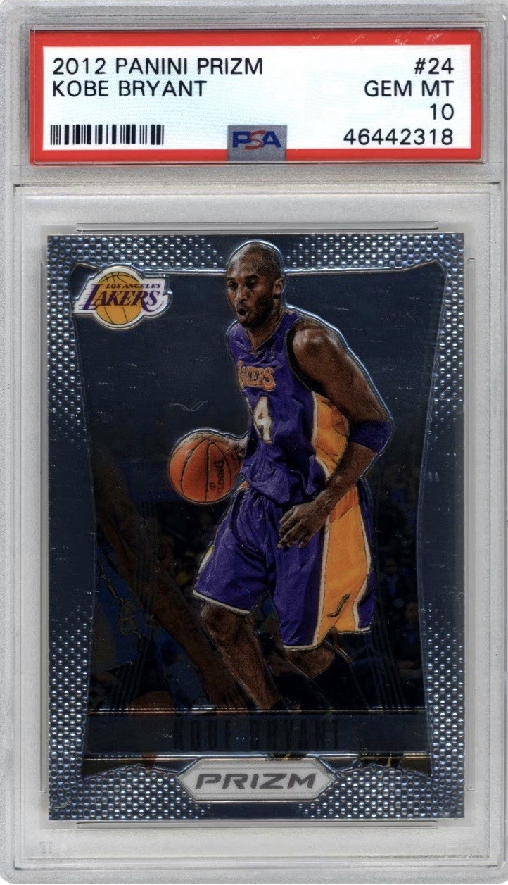 2012 Panini Prizm Kobe Bryant #24 PSA 10 GEM MINT Lakers HOF