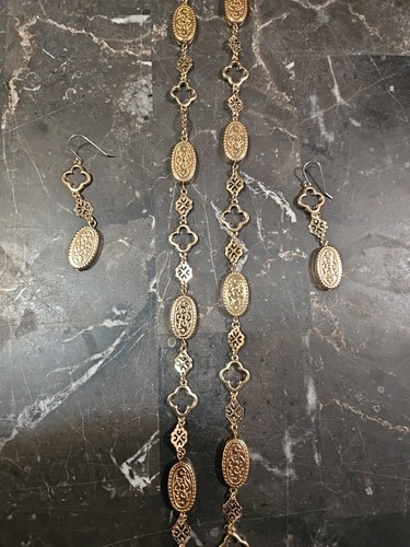 Set Of 3 Beautiful Danbury Mint Necklace Earring Sets - Picture 7 of 17